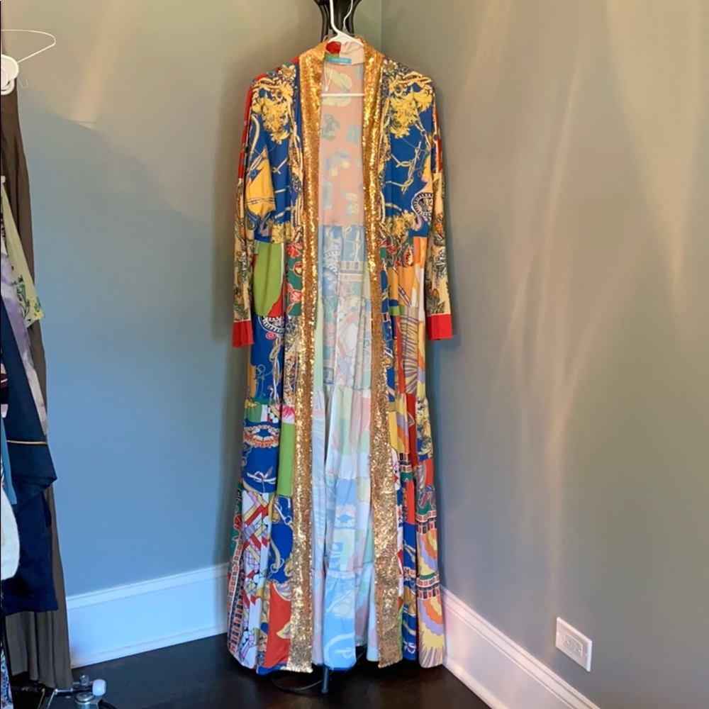 Silk Robe style dress
